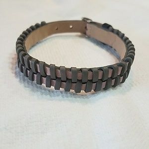 NEW! Fossil Woven Bracelet